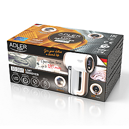 Машинка для видалення катишків Adler AD 9617 LCD 6 лезвій 5 Вт білий