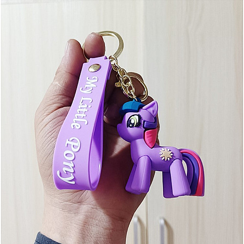 Пони брелок Shantou фіолетовий my little pony 7 см