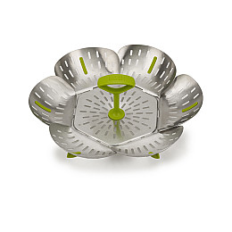 Корзина для варки на пару Joseph Joseph Bloom Steel Folding 14,8x14,8x10 Стальной (45033)