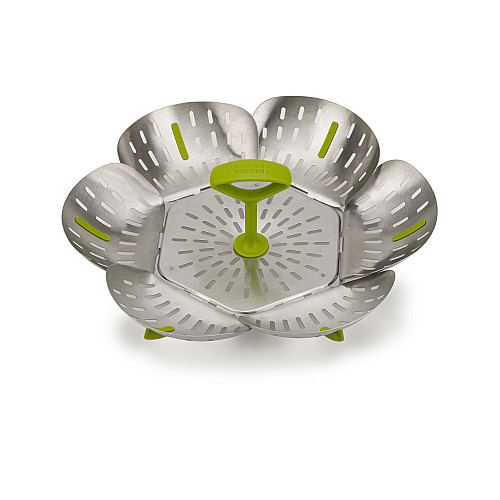 Корзина для варки на пару Joseph Joseph Bloom Steel Folding 14,8x14,8x10 Стальной (45033)