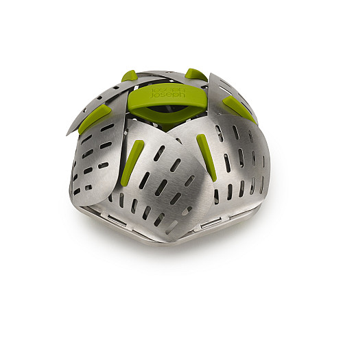 Корзина для варки на пару Joseph Joseph Bloom Steel Folding 14,8x14,8x10 Стальной (45033)