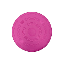 Балансувальна масажна подушка сенсомоторний балансувальний диск EasyFit 33х5 см Рожевий (16010-hbr)