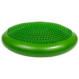 Балансувальна масажна подушка сенсомоторний балансувальний диск EasyFit 33х5 см Green (16011-hbr)