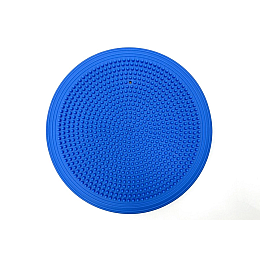 Балансувальна масажна подушка сенсомоторний балансувальний диск EasyFit 33х5 см Blue (16012-hbr)