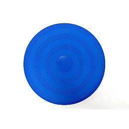 Балансувальна масажна подушка сенсомоторний балансувальний диск EasyFit 33х5 см Blue (16012-hbr)