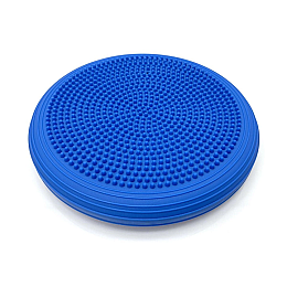 Балансувальна масажна подушка сенсомоторний балансувальний диск EasyFit 33х5 см Blue (16012-hbr)