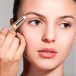 Епілятор жіночий для брів та обличчя RIAS Facial Eyebrow Trimmer 2в1