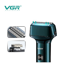 Женская беспроводная электробритва-триммер для тела VGR V-370