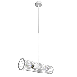 Светильник підвісний в лофт стилі MSK Electric Malta під лампу Е27 NL 1041 WH білий