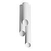 Светильник потолочный MSK Electric Slice под три лампы Е27 NL 382819 WH+WH