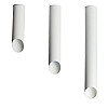 Светильник потолочный MSK Electric Slice под три лампы Е27 NL 382819 WH+WH