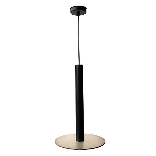 Светильник подвесной в стиле лофт MSK Electric Disk под лампу Е14 NL 26501 BK+BN черный+бронза