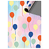 Бумага подарочна STEWO 0,7 x 2,0 м Birthday Fun ball 2528149998-4