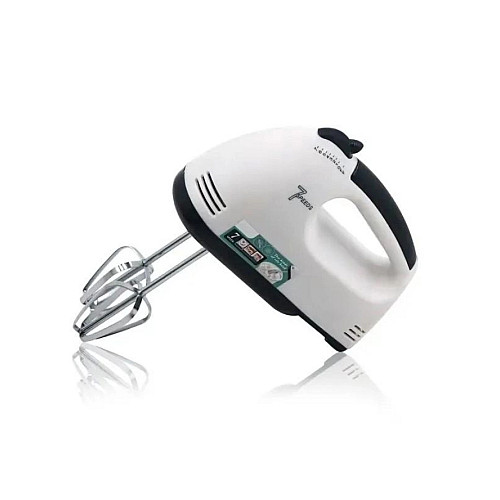 Міксер кухонний Domotec R-6633 7 швидкостей 260W Білий/Чорний