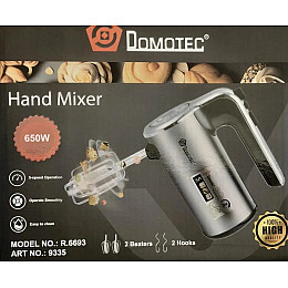 Миксер ручной Domotec R-6693 5 скоростей 650W