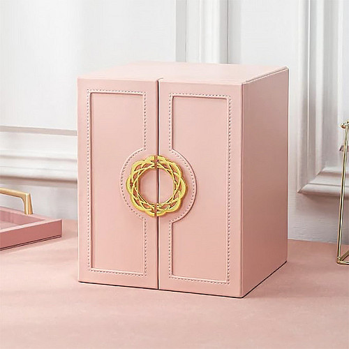 Шкатулка Casegrace SP-01181 Pink для украшений и ювелирных изделий пятиуровневая