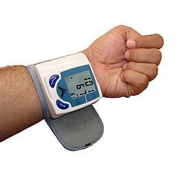 Тонометр автоматичний на зап'ясті RIAS Automatic Wrist Watch White-Blue