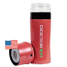 Водородный генератор Doctor-101 Aura SPE/PEM на 300 мл сальмон (EDS-6116)