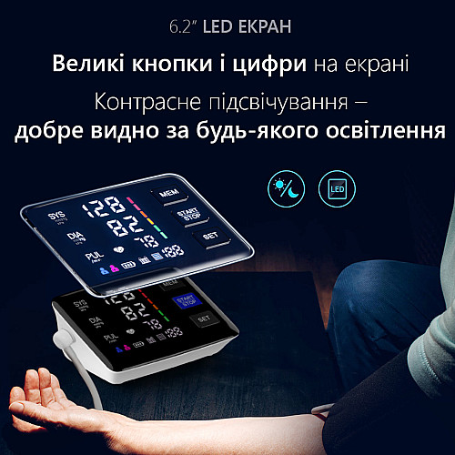 Тонометр автомат на плече Alphamed (U81Q)
