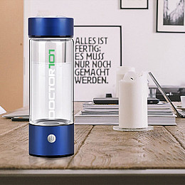 Генератор водородной воды Doctor-101 Tana синий металлик с зарядкой от USB (YQ01011)