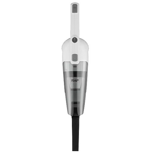 Пылесос колбовый ручной RAF R.8673W от сети 0.5L 600W White