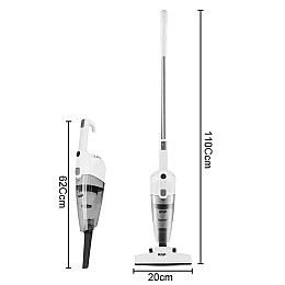 Пылесос колбовый ручной RAF R.8673W от сети 0.5L 600W White