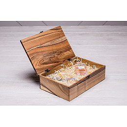 Бокс органайзер для упаковки подарков ecoWalnut 275x180x82 мм