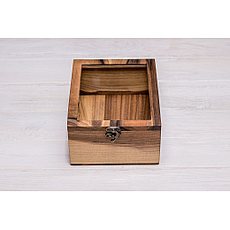 Сувенірна дерев'яна коробка для подарунків ecoWalnut 180x141x82 мм