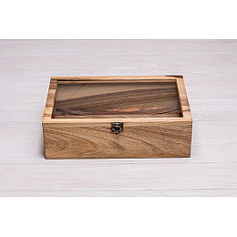 Подарочный бокс для вручения подарков ecoWalnut 275x180x82 мм