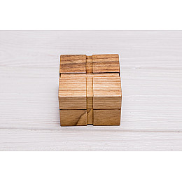 Коробочка для колец на свадьбу Преданность ecoWalnut