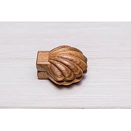 Коробочка для хранения колец на свадьбу Ракушка ecoWalnut