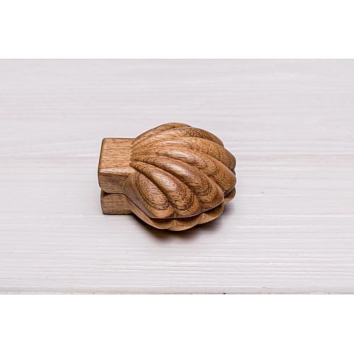 Коробочка для хранения колец на свадьбу Ракушка ecoWalnut