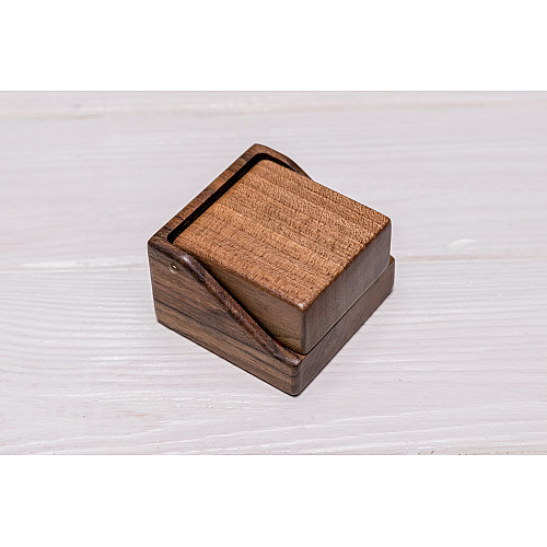 Свадебная коробочка для колец ecoWalnut