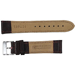 Ремешок для часов Mykhail Ikhtyar 20 мм Коричневый (S509-20-1S brown)