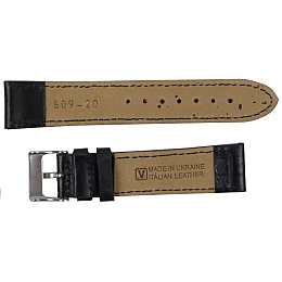 Ремешок для часов Mykhail Ikhtyar 20 мм Черный (S609-20-1S black)