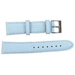 Ремешок для годинників Mykhail Ikhtyar 20 мм Білий (S001-20S white)