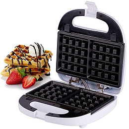 Вафельниця електрична RIAS WQ-607 750W Білий