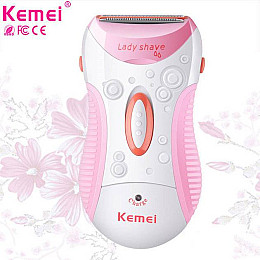 Акумуляторна тример-бритва для жінок Kemei KM-1187