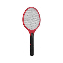 Електрична мухобійка Mosquito Rechargeable hitting Swatter Чорно-червоний