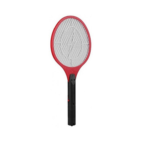 Электрическая мухобойка Mosquito Rechargeable hitting Swatter Черно-красный