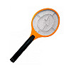 Электрическая мухобойка Mosquito Rechargeable hitting Swatter Черно-оранжевый