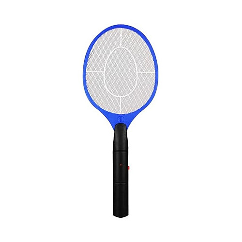 Електрична мухобійка Mosquito Rechargeable hitting Swatter Чорно-синя