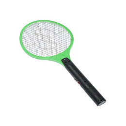 Електрична мухобійка Mosquito Rechargeable hitting Swatter Чорно-зелена