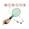 Электрическая мухобойка Mosquito Rechargeable hitting Swatter Черно-зеленый