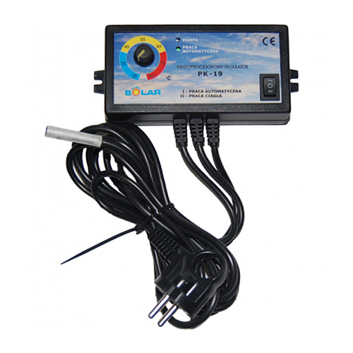 Автоматика для твердотопливных котлов Nowosolar PK-19