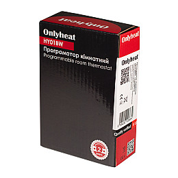 Комнатний програматор OnlyHeat HY01BW