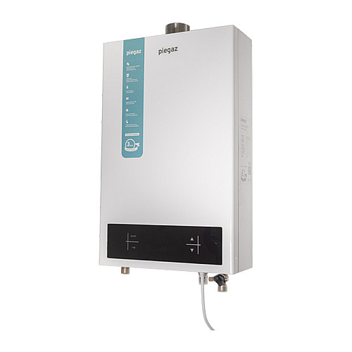 Колонка газовая турбо Piegaz Hermes Turbo White