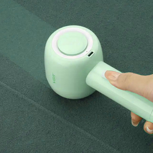 Машинка для стрижки катышков VGR V-813 аккумуляторная USB 300 mAh Green
