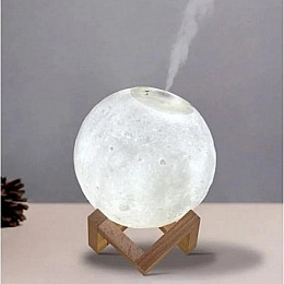 Увлажнювач повітря-нічник Moon Lamp 13 см 400mAh 880мл