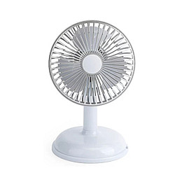 Вентилятор настольный портативный FAN KD197 Simple desktop USB Светло-серый